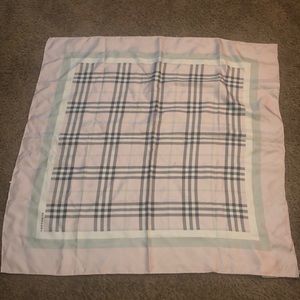100% Authentic Burberry Silk Scar